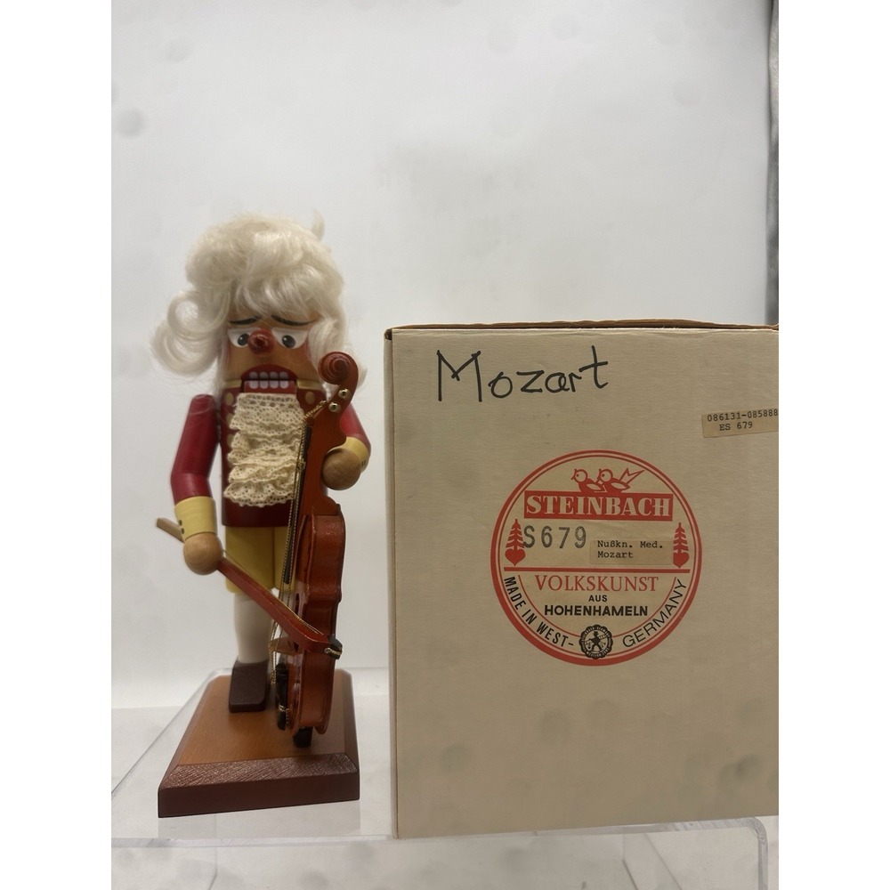 STEINBACH MOZART NUTCRACKER S679 WITH ORIGINAL BOX